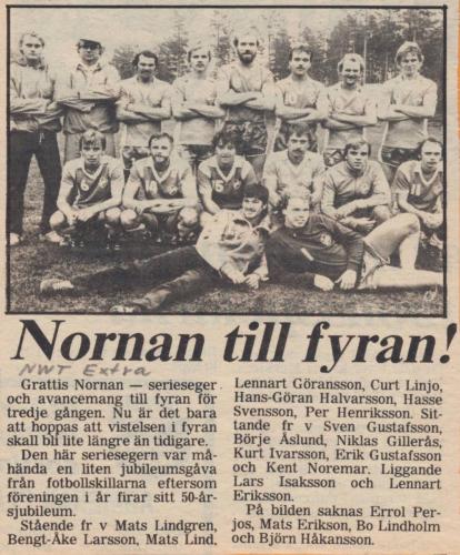 1982 IF Nornanbilder Nornan till 4an